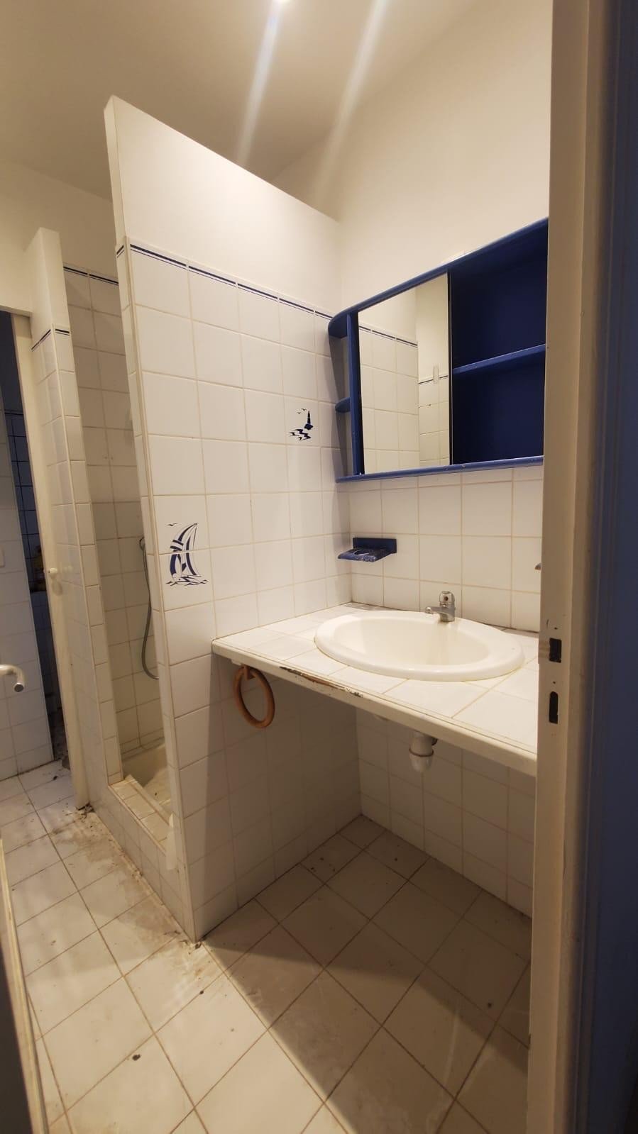 Salle d’eau avant travaux